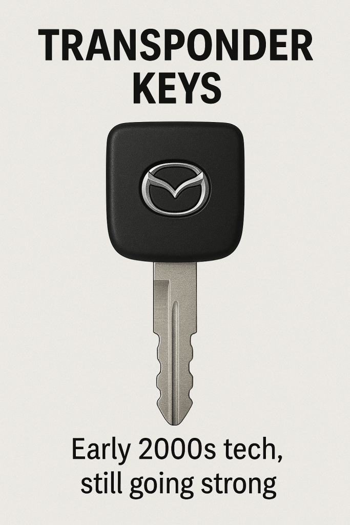 Mazda Key transponder key