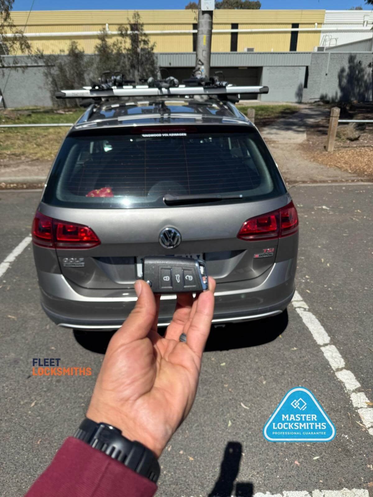 VW Golf Alltrack Key